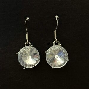 BOGO ‼️ Rhinestone crystal pendant earrings